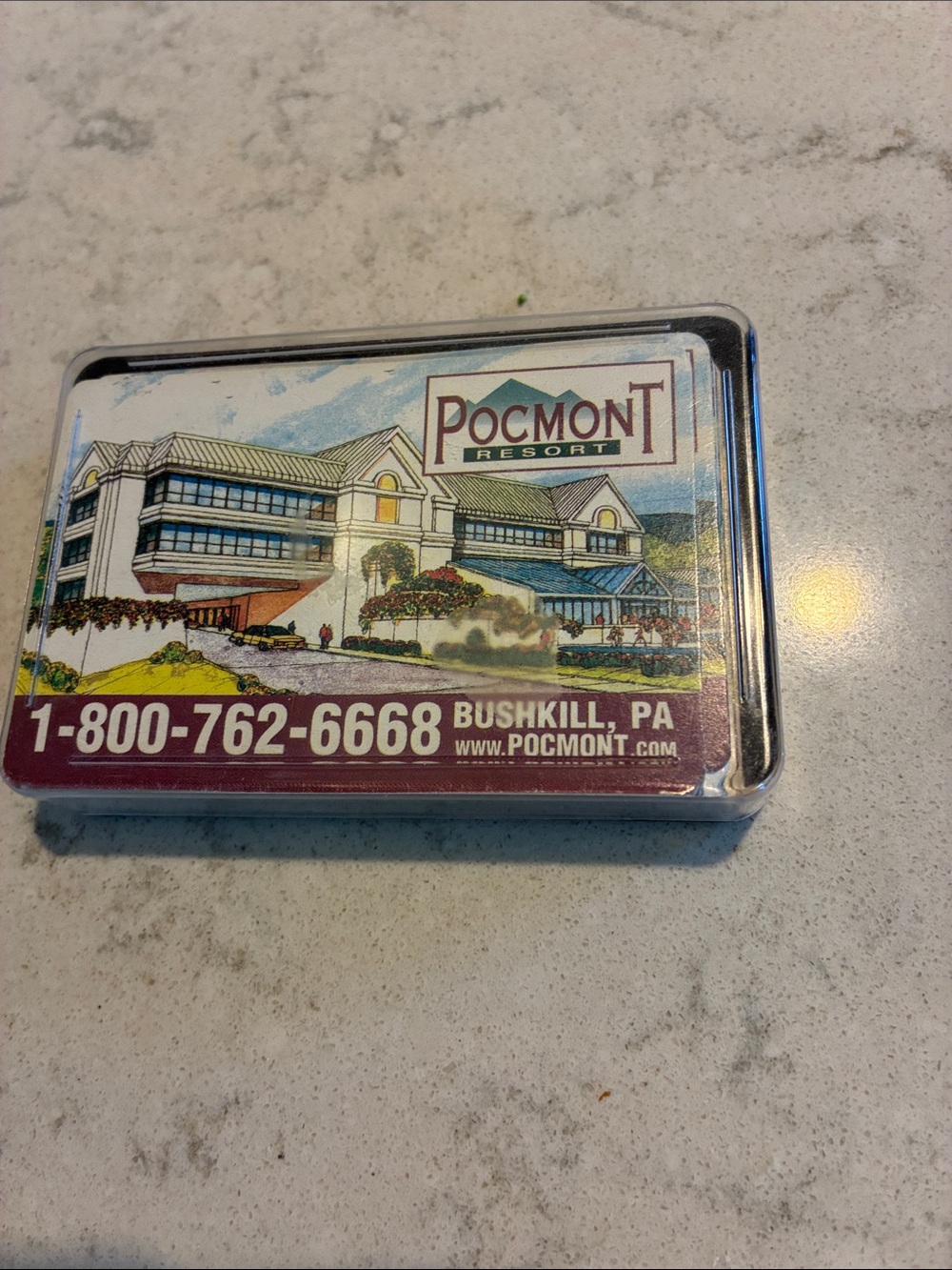 Deck of Play Card from the Pocmont Resort in the Poconos